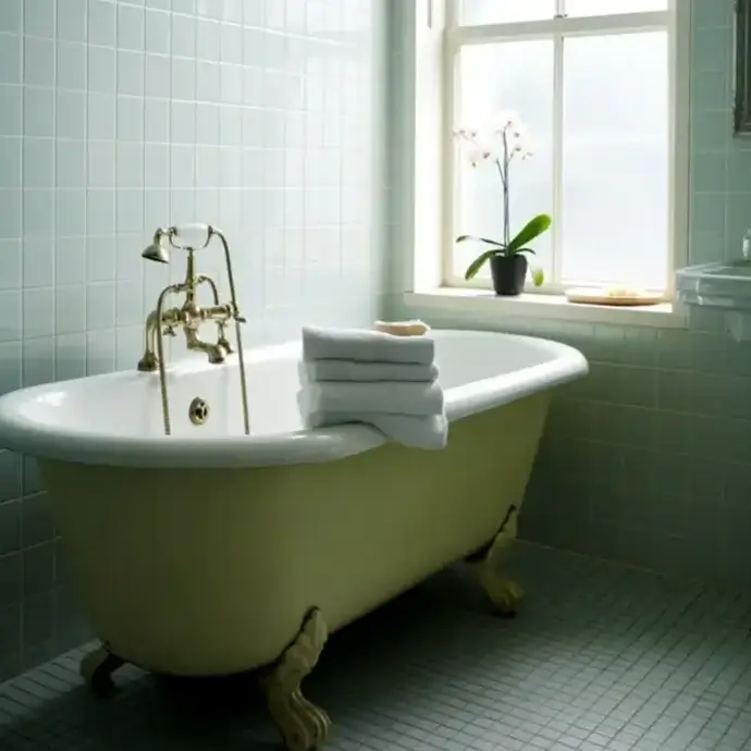 bathroom with new ceramic tiled walls and floor