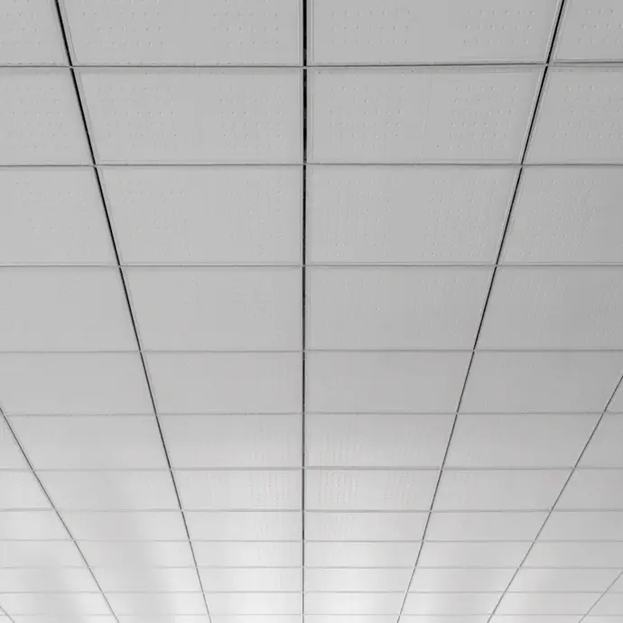 Asbestos-containing materials in acoustic insulated ceiling tiles to show the importance of Asbestos awareness training