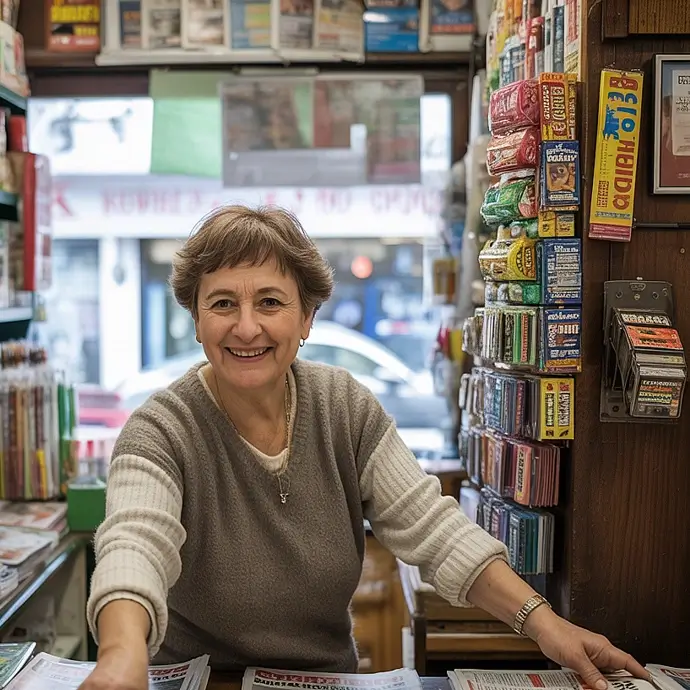 A shopkeeper whose shop sells food demonstrating the importance of online food hygiene course level 1 by HSEDocs
