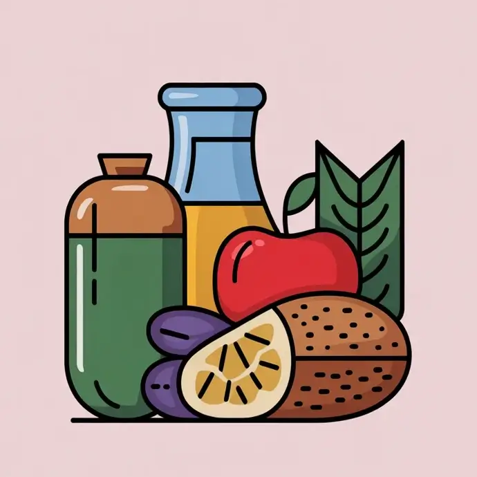Image of some food allergens