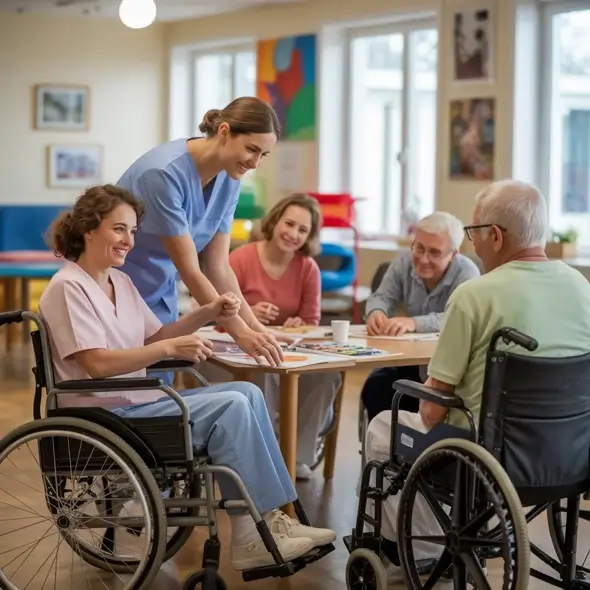 Carer with vulnerable adults