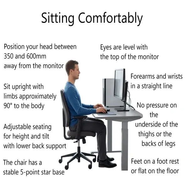 Correct DSE setup for a workstation
