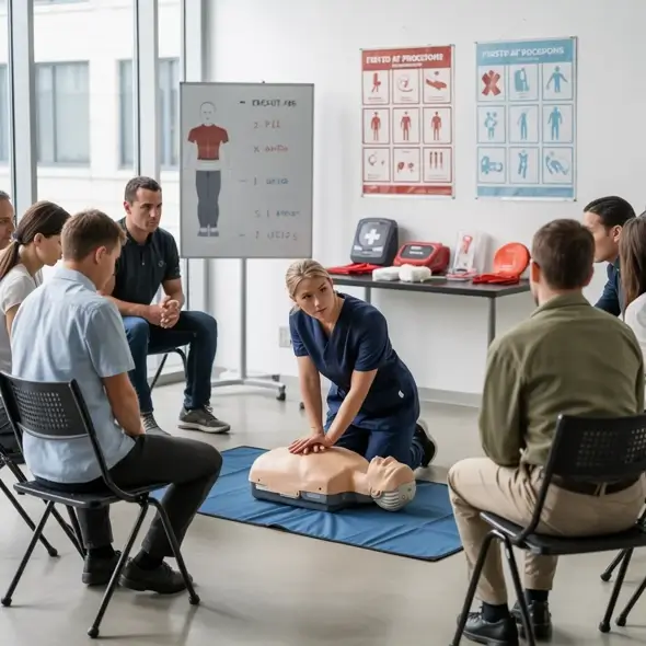 first aid training